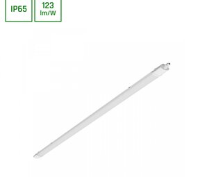 LED Armatuur Compleet - LIMEA MINI II - 45W - 4000K - 123 lm/W - IP65 - 120° Bundel - 1500mm | Wit - Opbouw/Semi-Inbouw