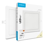 LED Inbouwspot - 18W 1620lm - 4000K - Vierkant LED Inbouwspot - 18W 1620lm - 4000K - Vierkant