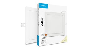 LED Inbouwspot - 18W 1620lm - 4000K - Vierkant LED Inbouwspot - 18W 1620lm - 4000K - Vierkant