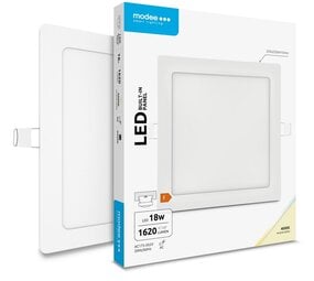 LED Inbouwspot - 18W 1620lm - 4000K - Vierkant