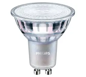 Philips LED Verlichting | Officieel distributeur MASTER Value LED Spot GU10 PAR16 4.9W 380lm 36D - 940 Koel Wit | Beste Kleurweergave - Dimbaar - Vervangt 50W