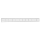 Ellen Alu Plintrooster 600x60MM Wit Ellen Alu Plintrooster 600x60MM Wit