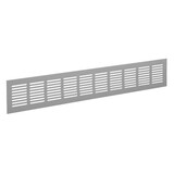 Ellen Plintrooster Alu 1000x80MM Wit