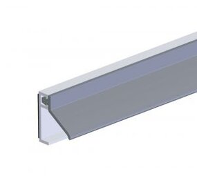 Ellen INBOUWPROFIEL AIB-3N XL 230CM ALUMINIUM