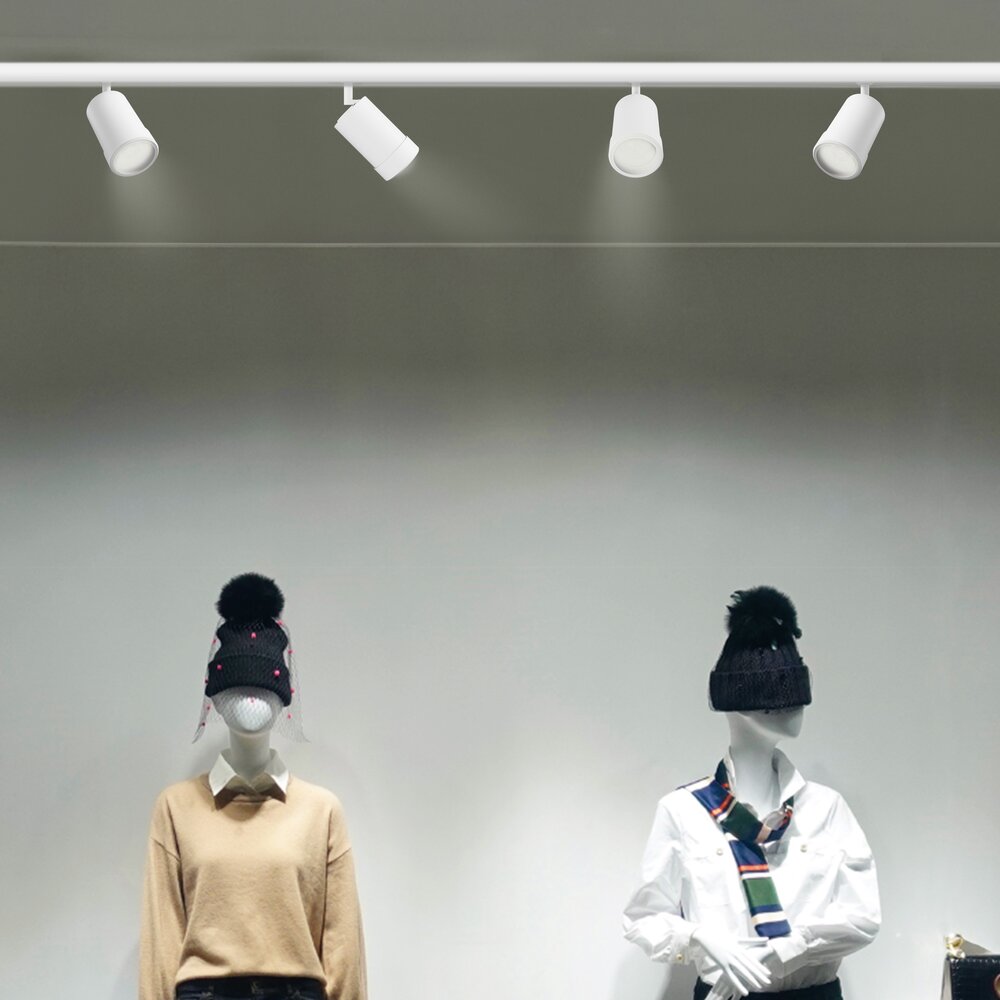 LED Railspot PAVA BASIC - 20W - CCT 3000K/4000K/6000K - 111 lm/W - 20-45° Bundel - IP20 - RA80 | 84x136x185mm - Wit - 3-fase LED Railspot PAVA BASIC - 20W - CCT 3000K/4000K/6000K - 111 lm/W - 20-45° Bundel - IP20 - RA80 | 84x136x185mm - Wit - 3-fase