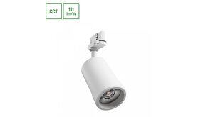 LED Railspot PAVA BASIC - 20W - CCT 3000K/4000K/6000K - 111 lm/W - 20-45° Bundel - IP20 - RA80 | 84x136x185mm - Wit - 3-fase LED Railspot PAVA BASIC - 20W - CCT 3000K/4000K/6000K - 111 lm/W - 20-45° Bundel - IP20 - RA80 | 84x136x185mm - Wit - 3-fase