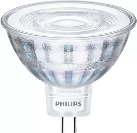 Philips LED Verlichting | Officieel Assortiment Signify Professional. LED Spot CorePro ND MR16 - 4.4-35W - 840 - 36° - 3000K - 90 lm/W - Dimbaar