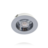 LCB LED LED Meubelspot - 3W - 12V - IP44 - Zaagmaat 55mm - Buitenmaat 63mm - 14mm Hoog LCB LED LED Meubelspot - 3W - 12V - IP44 - Zaagmaat 55mm - Buitenmaat 63mm - 14mm Hoog