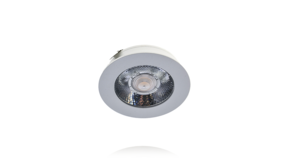 LCB LED LED Meubelspot - 3W - 12V - IP44 - Zaagmaat 55mm - Buitenmaat 63mm - 14mm Hoog LCB LED LED Meubelspot - 3W - 12V - IP44 - Zaagmaat 55mm - Buitenmaat 63mm - 14mm Hoog