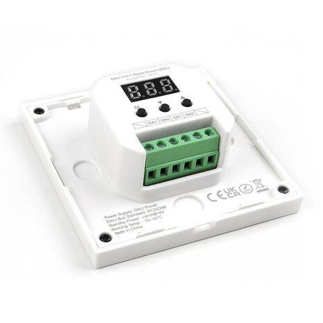 Mi-Light DALI RGB+CCT Wandbediening 4 Zone- wit Mi-Light DALI RGB+CCT Wandbediening 4 Zone- wit