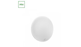 LED Opbouwlamp NYMPHEA PROXI PIR - 18W - 3000K - IP54 - 120° Stralingshoek - Rond - Wit - Opbouwmontage LED Opbouwlamp NYMPHEA PROXI PIR - 18W - 3000K - IP54 - 120° Stralingshoek - Rond - Wit - Opbouwmontage