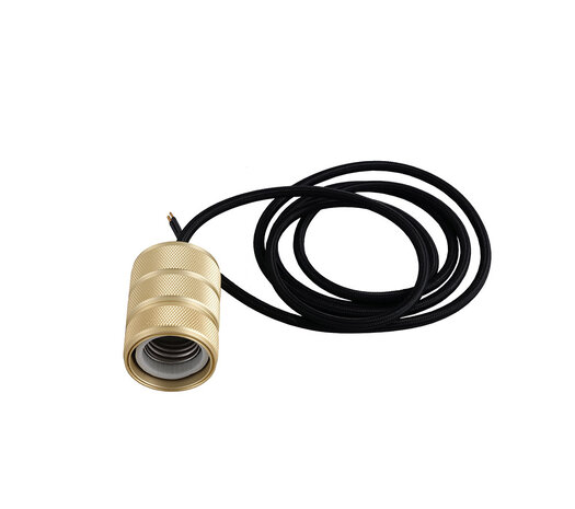 LCB LED Europe Pendel Spin - E27- Goud - 1.5 meter draad LCB LED Europe Pendel Spin - E27- Goud - 1.5 meter draad