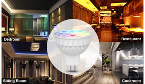 milight LED Spot MR16 - 4W - RGB+CCT | MIBOXER - RF 2.4 GHz - Dimbaar