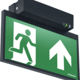 VanLien Noodverlichting: Vluchtwegsignalering  voor de installateur LED Noodverlichting Plafondopbouw armatuur IP40 - Zwart Continu - 4W 5000K | Zelftest - Type EVAGO EVA-DOP-22/ZW