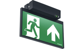 VanLien Noodverlichting: Vluchtwegsignalering  voor de installateur LED Noodverlichting Plafondopbouw armatuur IP40 - Zwart Continu - 4W 5000K | Zelftest - Type EVAGO EVA-DOP-22/ZW