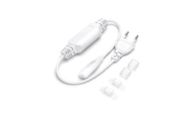 LED COB lichtslang 8MM Toebehoren | Aansluitstekker - Voeding met eurostekker 230v - Incl. Eind kap LED COB lichtslang 8MM Toebehoren | Aansluitstekker - Voeding met eurostekker 230v - Incl. Eind kap