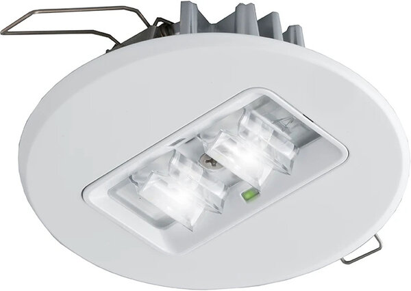 VanLien LED Noodverlichting armatuur IP42 - 100MM Wit Antipaniek - 2W 5000K |  Ovale Lens - Zelftest - Zaagmaat 68MM - Type EVA-R-DLI/WIT VanLien LED Noodverlichting armatuur IP42 - 100MM Wit Antipaniek - 2W 5000K |  Ovale Lens - Zelftest - Zaagmaat 68MM - Type EVA-R-DLI/WIT