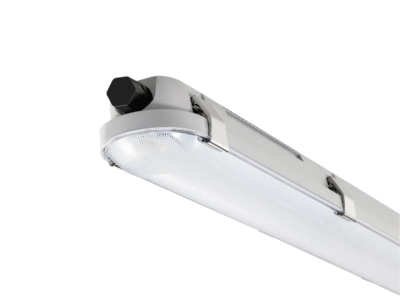 LED line verlichting - Betaalbare Professionele LED Oplossingen LED DALI Montagebalk IP66 | 150cm Ranger - 25-55W 4500-9900Lm - 4000K 840 Koel Wit | IK10 - MV Sensor corridorfunctie 10%