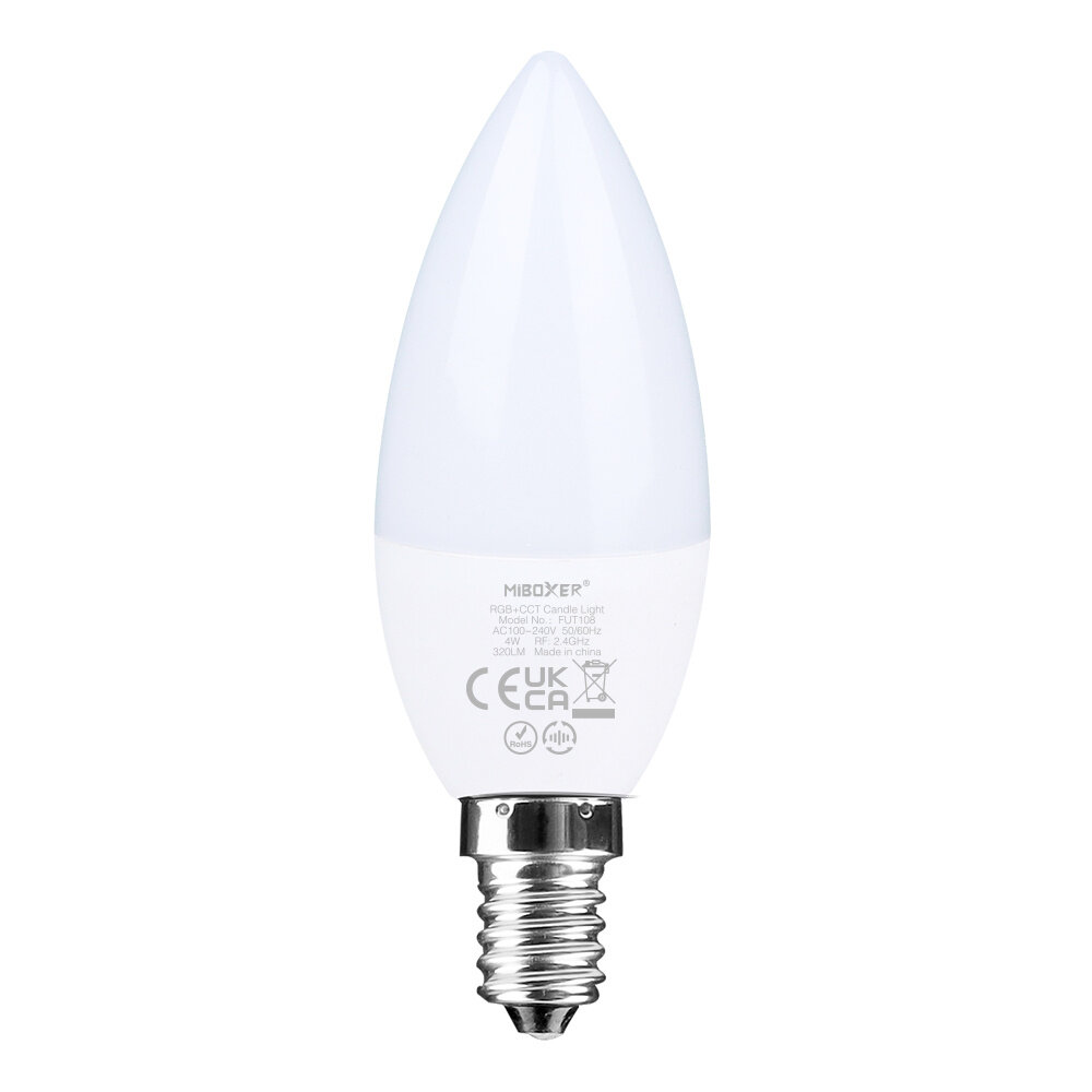 LED Lamp E14 - Kaarslicht - 4W - RGB+CCT - 2.4 GHz - 320lm | MIBOXER