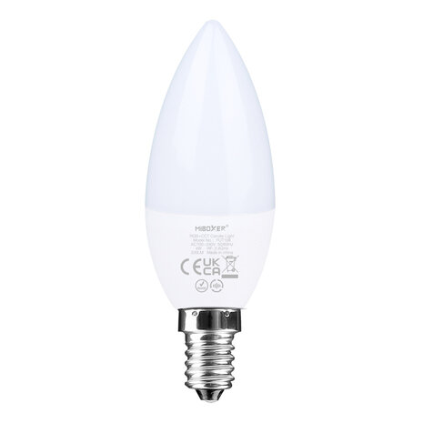 LED Lamp E14 - Kaarslicht - 4W - RGB+CCT - 2.4 GHz - 320lm | MIBOXER