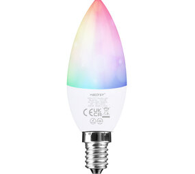 milight LED Lamp E14 - Kaarslicht - 4W - RGB+CCT - 2.4 GHz - 320lm | MIBOXER