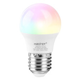 LED Lamp E27 - Kogel - 4W - RGB+CCT- 2.4 GHz - 340lm | MIBOXER LED Lamp E27 - Kogel - 4W - RGB+CCT- 2.4 GHz - 340lm | MIBOXER