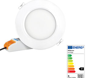 milight LED Downlight - 6W - RGB+CCT - 2,4 GHz - Wit -  Φ90~95mm | MIBOXER