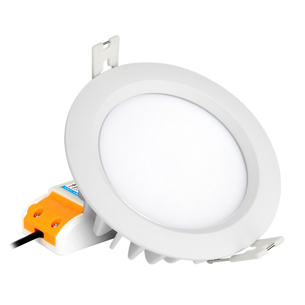 LED Downlight - 6W - RGB+CCT - IP54 - Wit - 2.4 GHz - Φ100 mm | MIBOXER LED Downlight - 6W - RGB+CCT - IP54 - Wit - 2.4 GHz - Φ100 mm | MIBOXER