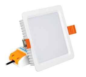 milight LED Downlight vierkant - 9W - RGB+CCT - 2.4 GHz - 105x105mm | MIBOXER