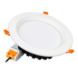 Mi-Light LED Downlight IP54 - RGB+CCT 230MM - Wit - 25W 2000Lm - 4000K 840 Koel Wit | Zaagmaat 200MM - Miboxer RF 2.4 GHz