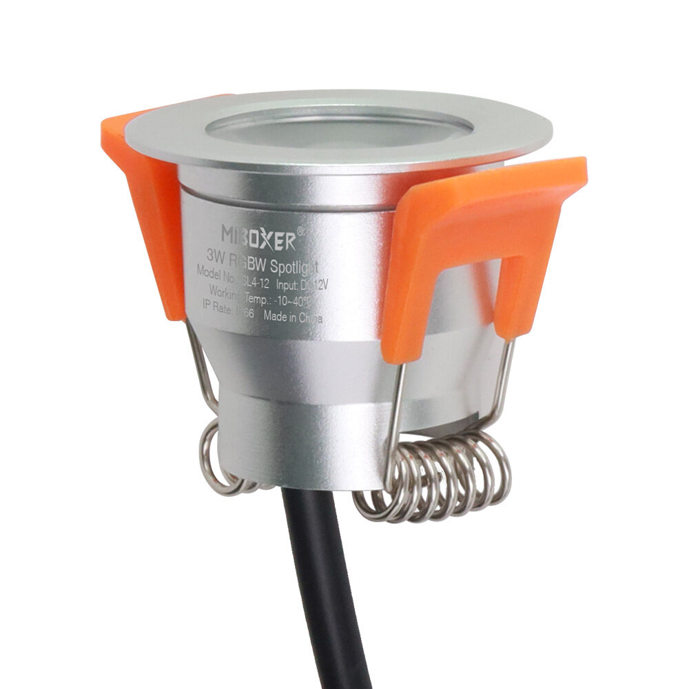 LED Inbouwspot Mini IP66 - 3W - RGBW  | Nis verlichting - Zaagmaat 36MM - MIBOXER - RF 2.4Ghz