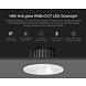 milight LED Downlight - Anti-glans - 18W - RGB+CCT - 1200lm - ø120-125mm | MIBOXER
