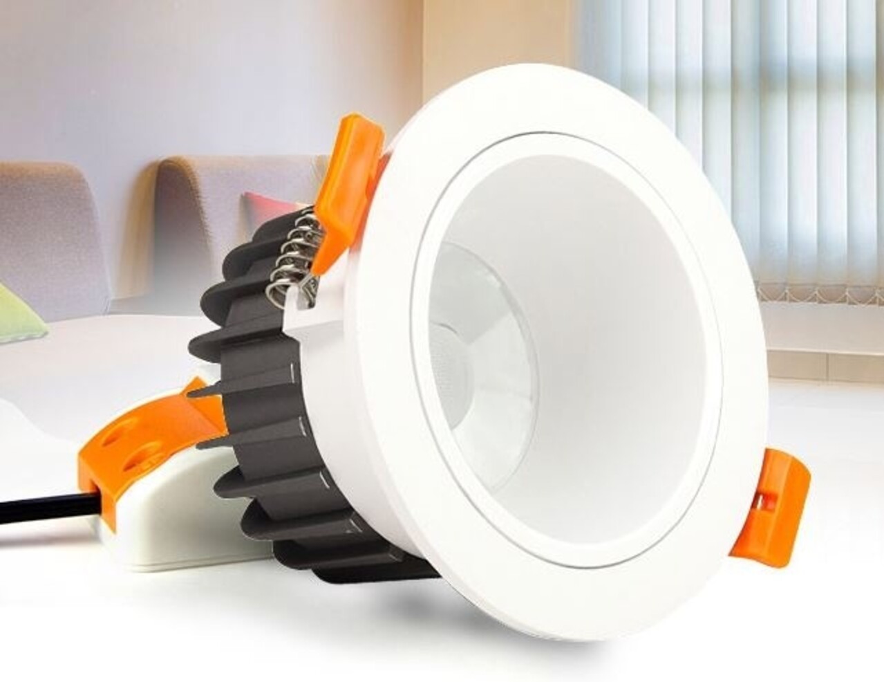 LED Downlight - Anti-glans - 6W - RGB+CCT - 550lm - ø80-85mm | MIBOXER