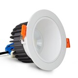 milight LED Downlight - Anti-glans - 12W - RGB+CCT - 1000lm - ø95-100mm | MIBOXER