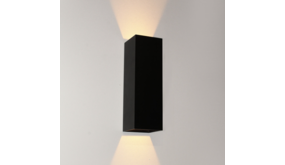 LCB LED Europe LED Buiten Wandlamp IP65 - 250MM - VEGAS250 - 8W 720Lm - 2700K 827 Warm Wit | Zwart LCB LED Europe LED Buiten Wandlamp IP65 - 250MM - VEGAS250 - 8W 720Lm - 2700K 827 Warm Wit | Zwart