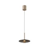 Dimbare LED Hanglamp Champagne  - MADISON Ø22cm  - 11W 950Lm - 2700K  927 Warm Wit | Champagne - TRIAC DIM