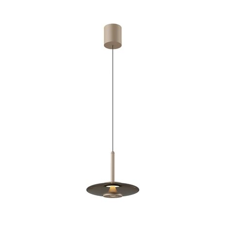 Artdelight Dimbare LED Hanglamp Champagne  - MADISON Ø22cm  - 11W 950Lm - 2700K  927 Warm Wit | Champagne - TRIAC DIM