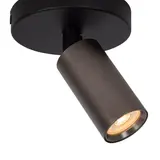 Lucide RITMO - Plafondspot - Ø 10 cm - 1xGU10 (MR11) - Koffie