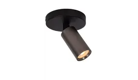 Lucide RITMO - Plafondspot - Ø 10 cm - 1xGU10 (MR11) - Koffie Lucide RITMO - Plafondspot - Ø 10 cm - 1xGU10 (MR11) - Koffie