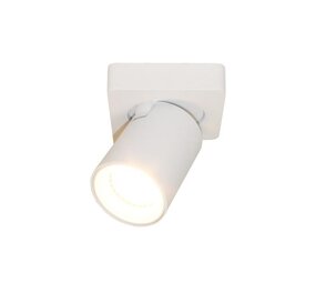 LCB LED Europe  LED Plafondspot Megano - Wit - GU10 Fitting - 1 Voudig