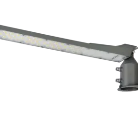 LED line verlichting - Betaalbare Professionele LED Oplossingen LED Straatlamp IP66 - 30W 100lm p/w - 4000K 840 - Grijs