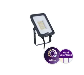 Philips LED Verlichting | Officieel distributeur Philips LED Breedstraler Ledinaire BVP164 Grijs 50W 5500lm 110D - 3000K/4000K/6000K | IP65 Symmetrisch