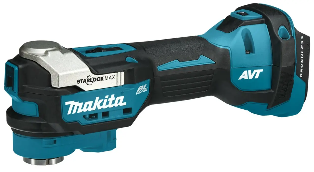 Makita: Professioneel Gereedschap voor de elektricien Accu Multitool - Body in Mbox - 18V - Li-Ion - Koolborstelloos | DTM52ZJ LXT