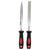 Benson Diamantvijl 2-Delig - Plat en Half rond