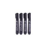 Benson MARKEERSTIFT - Permanent -Fijn - 4 Stuks - Zwart Benson MARKEERSTIFT - Permanent -Fijn - 4 Stuks - Zwart
