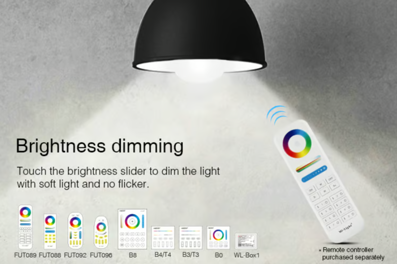 Mi-Light LED Spot - E27 - 9W - RGB - CCT - MIBOXER Mi-Light LED Spot - E27 - 9W - RGB - CCT - MIBOXER