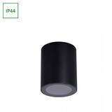 Spectrum LED Plafondspot - CHLOE GU10 - 1x GU10 - IP44 - 250V - Ø70x90mm - Zwart - Opbouw Spectrum LED Plafondspot - CHLOE GU10 - 1x GU10 - IP44 - 250V - Ø70x90mm - Zwart - Opbouw