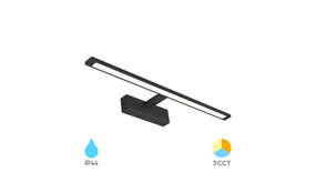 LED Spiegellamp badkamer 60cm - IP44 - 12W CCT - 900lm LED Spiegellamp badkamer 60cm - IP44 - 12W CCT - 900lm