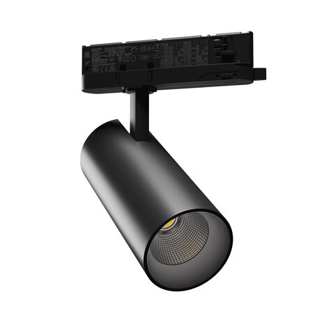 Spectrum voor de installateur LED Railspot 3-Fase - Andromeda Zwart - 15-27W  2500-3000Lm - 3000K 930 Warm Wit | 36- 60D - Multi Lumen Switch - 5 Jaar Garantie