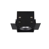 LCB LED Europe  Trimless Inbouwspot - Vierkant TROFA - Matt zwart  1-Lichts | GU10 Fitting - Kantelbaar 30° graden